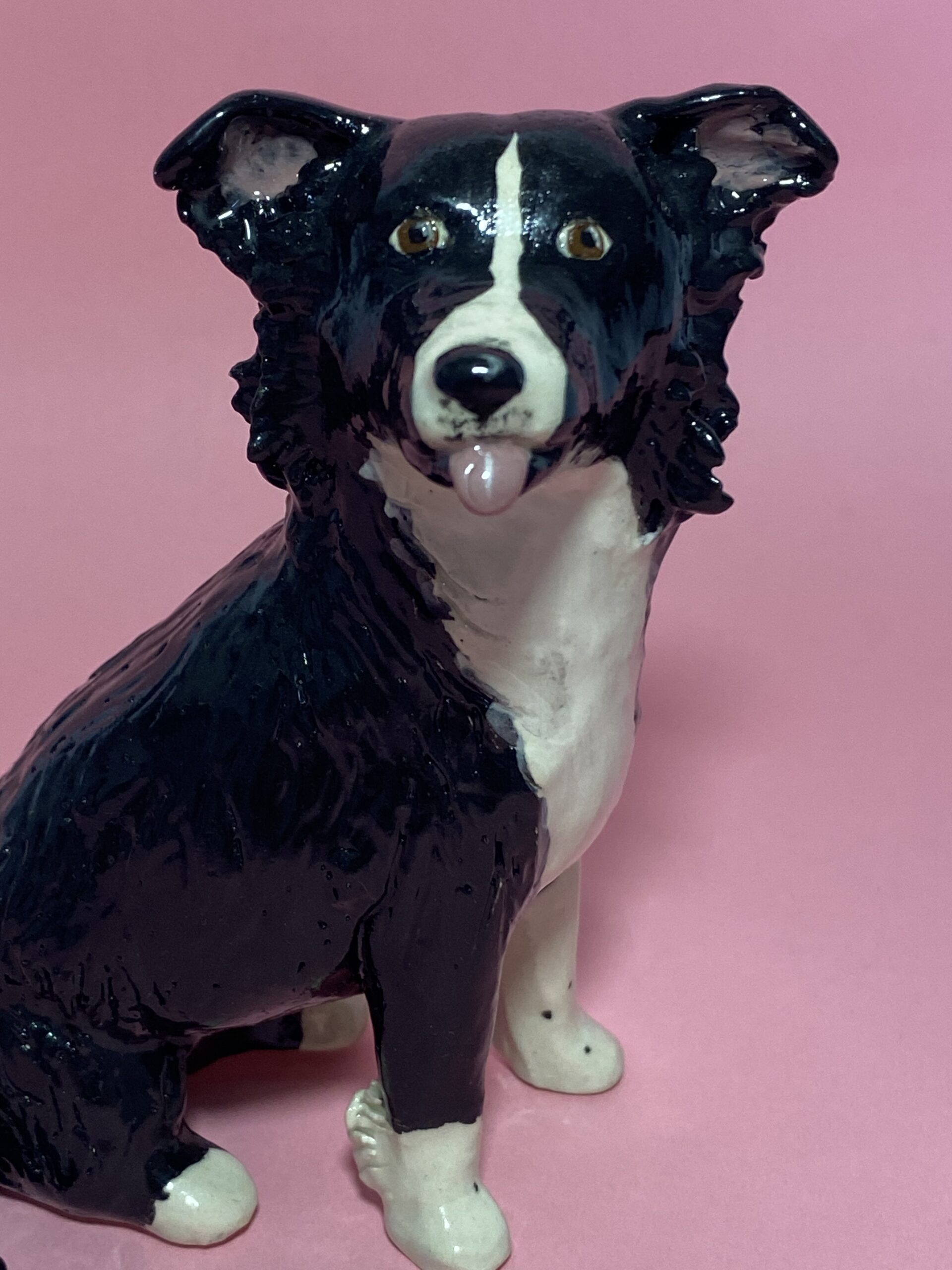 Chien en céramique personnalisable