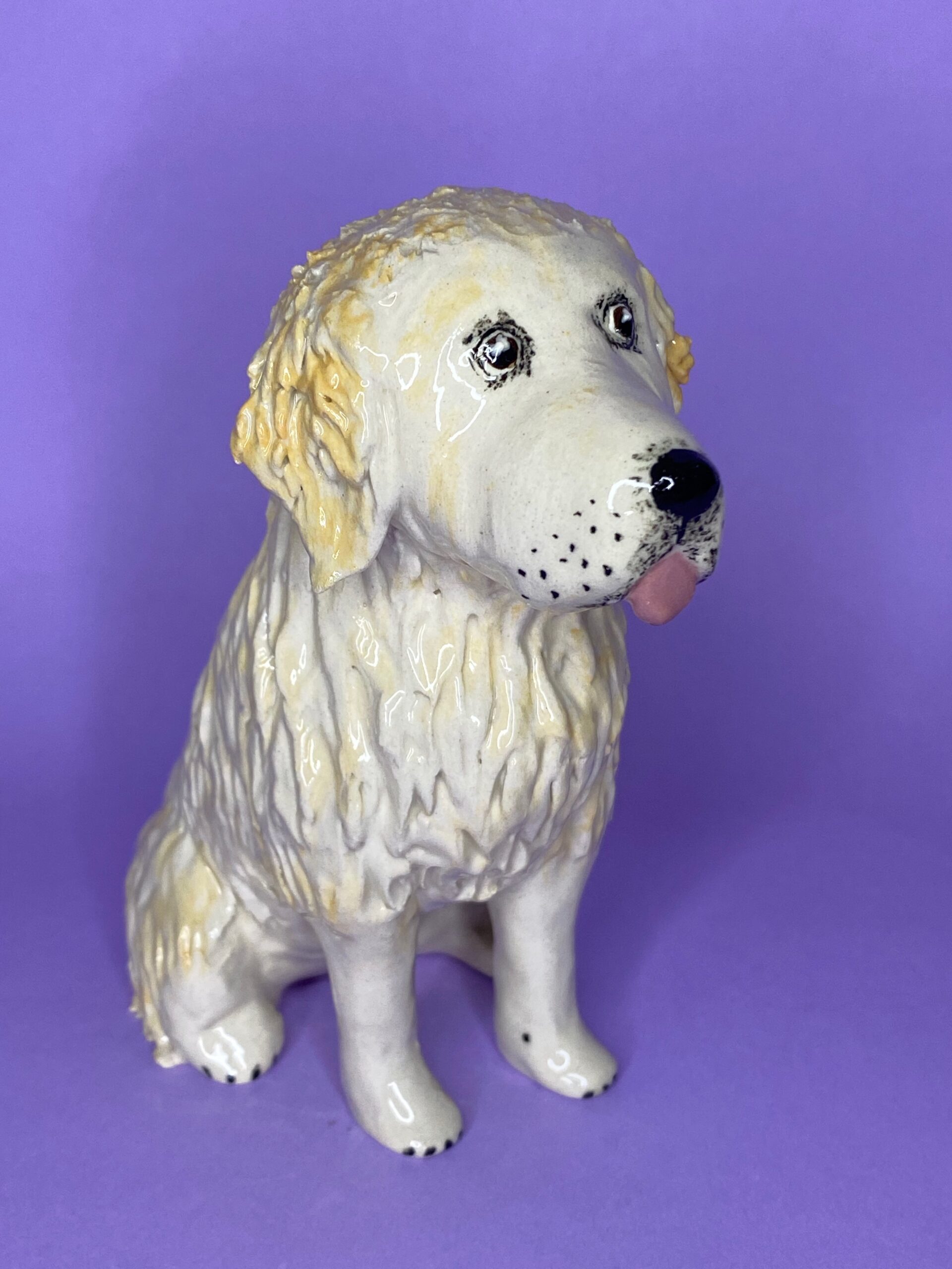 Chien en céramique personnalisable