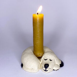 Bougeoir "Odor" - bouts oreilles et queue noirs